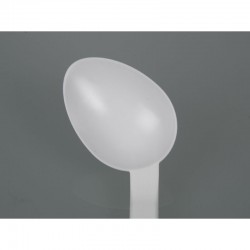 Consommable de laboratoire | Cuillère d'échantillonnage coudée poignée longue à usage unique PEHD Bürkle | BUR-5379-0023