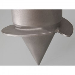 Prélèvement de céréales | Échantillonneur pour citernes et silos SiloDrill Inox 304 Burkle 5301-2000 | BUR-5301-2000