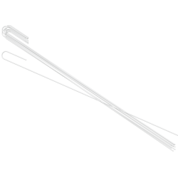 Tuyau d'aspiration ProfiSampler PE transparent 200cm Bürkle 5305-1022