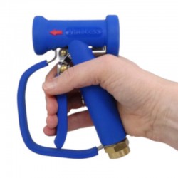 Pistolet de lavage laiton/inox | Pistolet de lavage laiton inox économiseur d'eau avec protection | BMFTP11-B-PRIN