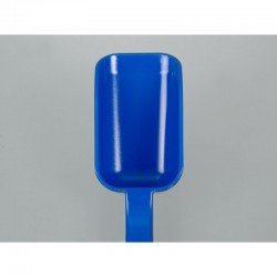 Pelle à poudre | Pelle pour denrées alimentaires poignée longue bleue PS Burkle | BUR-5378-5015_1