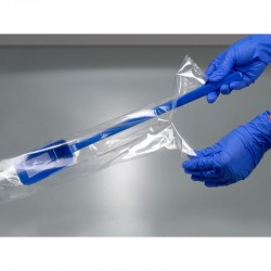 Pelle à poudre | Pelle pour denrées alimentaires poignée longue bleue PS Burkle | BUR-5378-5015_1