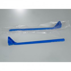Consommable de laboratoire | Louche poignée longue jetable bleue PS Burkle 5378-5023 | BUR-5378-5023