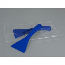 Consommable de laboratoire | Racleur pour aliments bleu PS Burkle 5378-3030 | BUR-5378-3030