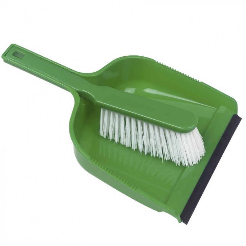 Pelle alimentaire | Pelle à poussière et brosse dure 330 mm | 4 couleurs DP9SET | DP9SET_1