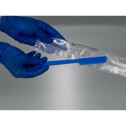 Consommable de laboratoire | Couteau à palette pour aliments bleu PS Burkle 5378-3035 | BUR-5378-3035