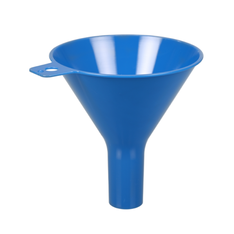 Consommable de laboratoire | Entonnoir à poudre jetable bleu PS 100 mm Bürkle 5378-6007 | BUR-5378-6007