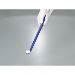 Consommable de laboratoire | Cuillère détectable poignée longue bleue PS Bürkle | BUR-5378-5004