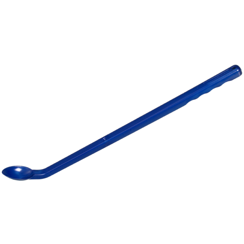 Consommable de laboratoire | Cuillère détectable poignée longue bleue PS Bürkle | BUR-5378-5004