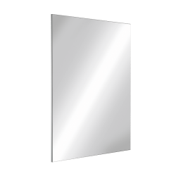 Accessoires robinetterie  | Miroir incassable - inox - H. 600 mm - DELABIE - 3458