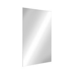 Accessoires robinetterie  | Miroir incassable autocollant - inox - H. 600 mm - DELABIE - 3453