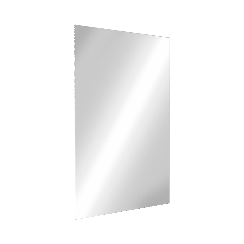 Accessoires robinetterie  | Miroir incassable autocollant - inox - H. 600 mm - DELABIE - 3453