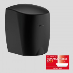 Sèche-mains  | Sèche-mains à air pulsé HIGHFLOW Inox 304 noir mat DELABIE 510622BK | DEL-510622BK