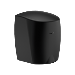 Sèche-mains  | Sèche-mains à air pulsé HIGHFLOW Inox 304 noir mat DELABIE 510622BK | DEL-510622BK