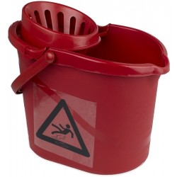 Seau essoreur pour balai à franges - 12 litres - 6 couleurs - MBK7