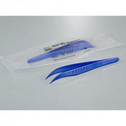 Pince de laboratoire | Pince détectable stérile - coudée - PS Burkle - 5378-1060 - 100 pièces