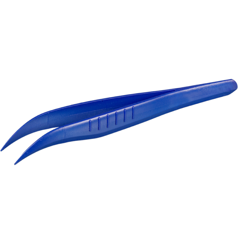 Usage unique  | Pincette stérile détectable coudée PS Burkle 5378-1060 | BUR-5378-1060