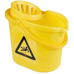 Seau essoreur pour balai à franges - 12 litres - 6 couleurs - MBK7