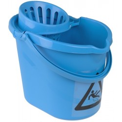 Seau pour balai à franges 12 litres 6 couleurs MBK7