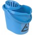 Seau essoreur pour balai à franges - 12 litres - 6 couleurs - MBK7 : Couleur:Bleu