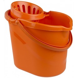 Seau essoreur pour balai à franges - 12 litres - 6 couleurs - MBK7