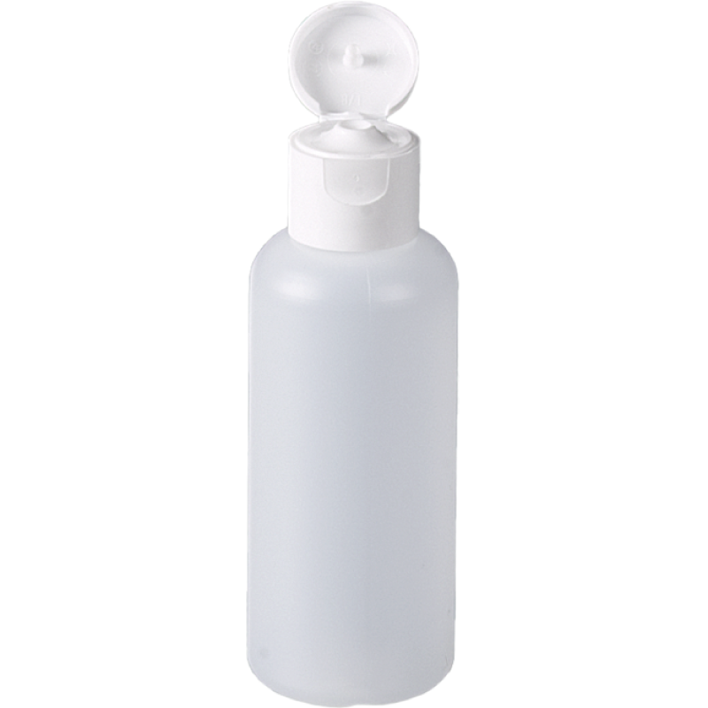 Flacon de laboratoire | Flacons ronds avec bouchon verseur 100 à 1000 ml PE-HD Burkle | BUR-0308-0100_1
