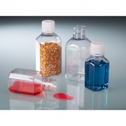 Flacon de laboratoire | Flacon de laboratoire stérile 125 à 1000 ml PET Burkle | BUR-0370-0125_1