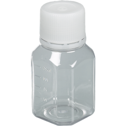 Flacon de laboratoire | Flacon de laboratoire stérile 125 à 1000 ml PET Burkle | BUR-0370-0125_1
