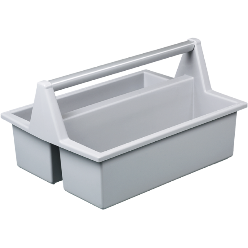 Flacon de laboratoire | Caisse de transport pour flacons PE-HD Burkle 0361-0008 | BUR-0361-0008