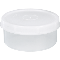 Flacon de laboratoire | Pots transparents avec couvercle à vis de 250 à 1000 ml PP Bürkle | BUR-6202-0250