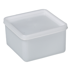 Pots multi-usages carrés de 500 à 3200 ml PE Burkle