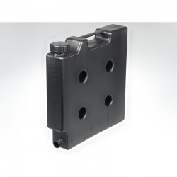 Bidon de faible encombrement conducteur PE-HD Bürkle