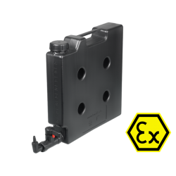 Kit StopCock - Bidon de faible encombrement & robinet polyamide ATEX Bürkle