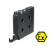 Kit StopCock - Bidon de faible encombrement & robinet polyamide ATEX Burkle : Volume:5 L