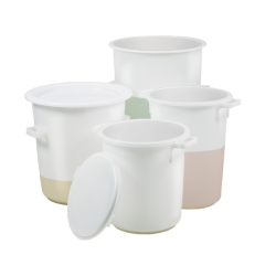 Tonneaux ronds PEHD Burkle de 40 à 110 litres