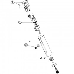 Pièces de rechange | Electrovanne pour TEMPOMATIC 3 et TEMPOMATIC 4 lavabo DELABIE 479650 | DEL-479650