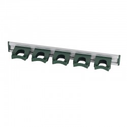 Support brosserie | Rail aluminium 515 mm 5 supports de 20 à 30 mm 7 couleurs HD6 | HD6