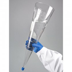 Entonnoir de laboratoire | Entonnoir à sédimentation SAN Burkle 7118-1000 - 1000 ml | BUR-7118-1000