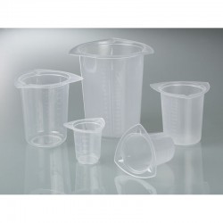 Pot doseur universel -  de 50 à 1000 ml - PP - Burkle