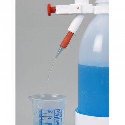 Burette de titration | Burette de titration avec protection contre les éclats - PE Burkle - 15 ml à 50 ml