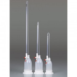 Burette de titration | Burette de titration avec protection contre les éclats - PE Burkle - 15 ml à 50 ml