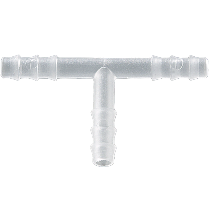 Raccord de laboratoire  | Raccords de tuyaux en T PVDF Burkle | BUR-8711-0004_1