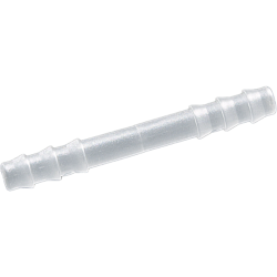 Raccord de laboratoire  | Raccords droits embouts cylindriques PVDF Burkle | BUR-8710-0004_1