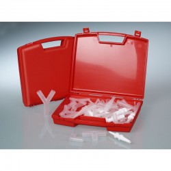 Raccord de laboratoire  | Mélange de 68 raccords pour tuyaux PP Burkle 8715-1000 | BUR-8715-1000