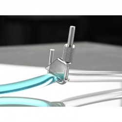 Raccord de laboratoire  | Presse-tube pince stop-it métallique Aluminium Burkle | BUR-8619-0510_1