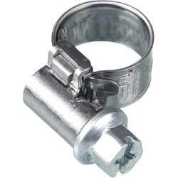 Raccord de laboratoire  | Collier à vis en acier inoxydable Burkle | BUR-8677-0812_1