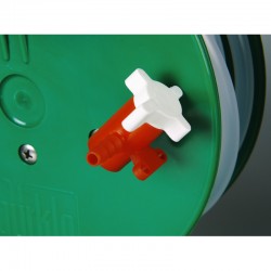 Raccord et tuyau de laboratoire  | Vanne deux voies PP/PE Bürkle | BUR-8605-0060_1