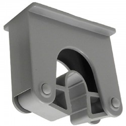 Support brosserie | Porte balai mural polypropylène Toolflex de 20 à 30 mm 10 couleurs HOLD1 | HOLD1_1