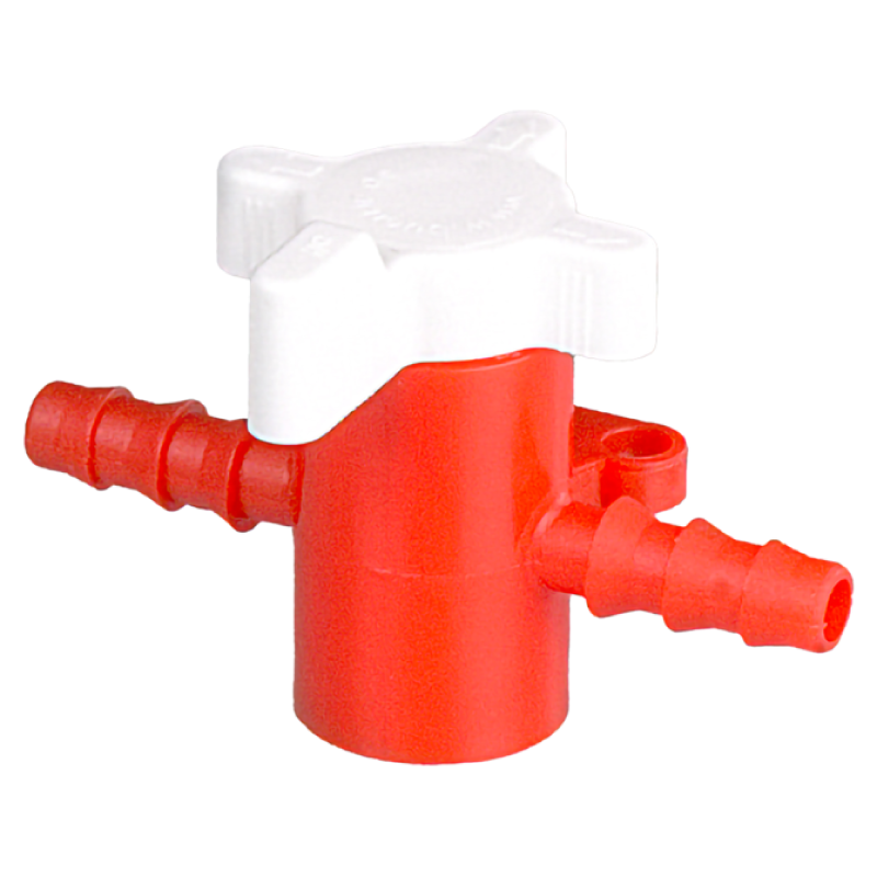 Raccord et tuyau de laboratoire  | Vanne deux voies PP/PE Bürkle | BUR-8605-0060_1