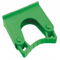 Support brosserie | Porte balai mural polypropylène Toolflex de 20 à 30 mm 10 couleurs HOLD1 | HOLD1_1